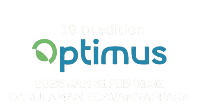 Optimus Arts Fest 2026 Logo - Ihyaul Aman Student Union